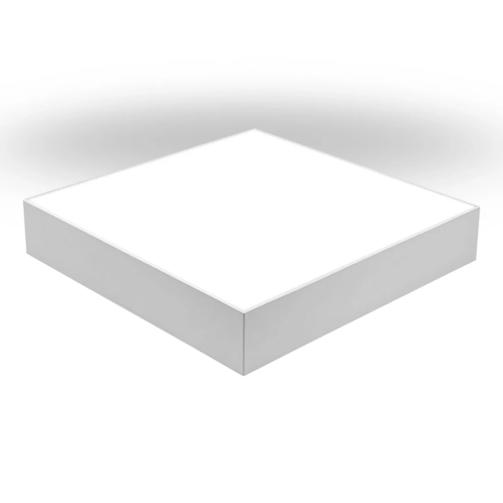 Plafoniera Pannello Led CCT Quadrato 160X160X43mm 18W 2300LM Montaggio a Plafone
