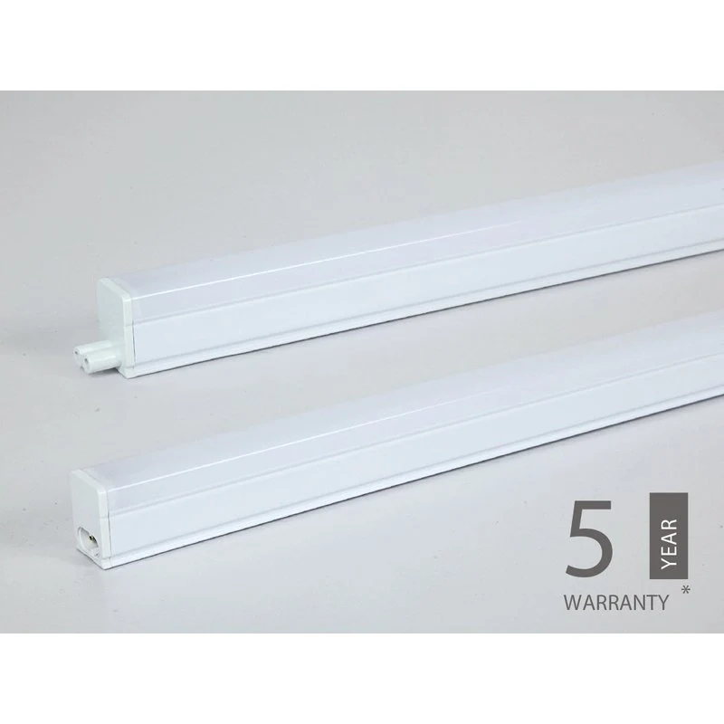 Plafoniera Tubo Led T5 60cm 7W Caldo 3000K Lineare Raccordabile Allungabile Chip Smd Samsung SKU-21692 - Image 2