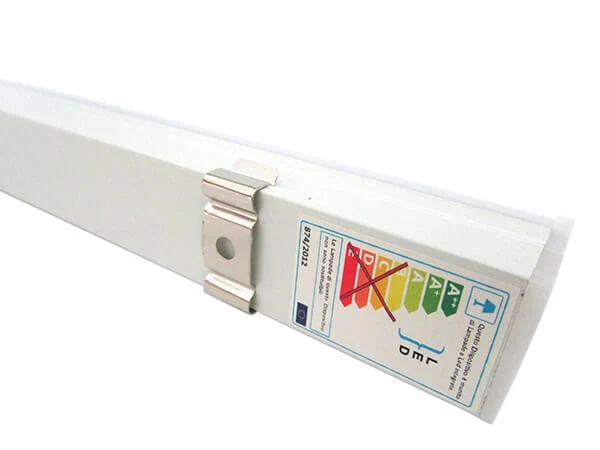 Plafoniera Tubo Led T5, Regletta Led 90cm 12W 220V Bianco Neutro 4000K - Image 6