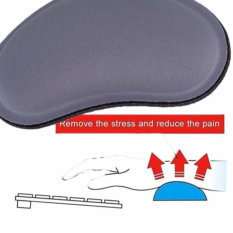 Poggiapolso per Mouse Colore Grigio 14.1 x 8 centimetri - Image 3