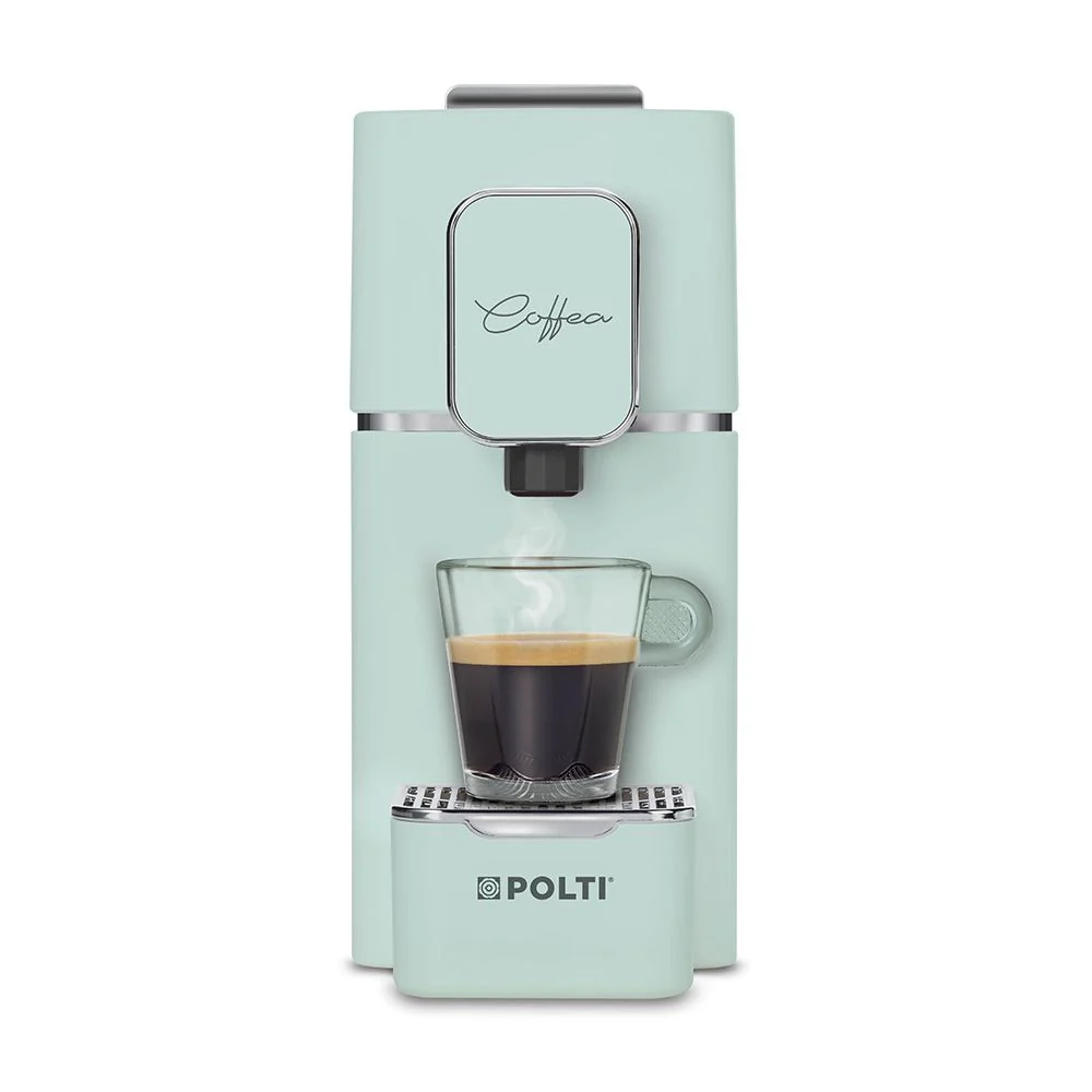 Polti Coffea S15R, macchina da caffè a cialde E.S.E. da 44 m con espulsione automatica delle cialde nell'apposito cassetto, serbatoio removibile da 0,85 l - Image 2