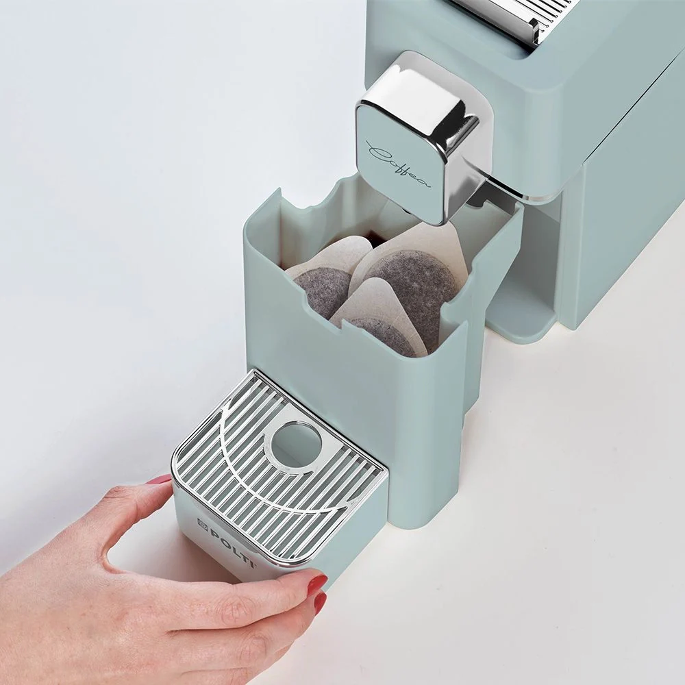 Polti Coffea S15R, macchina da caffè a cialde E.S.E. da 44 m con espulsione automatica delle cialde nell'apposito cassetto, serbatoio removibile da 0,85 l - Image 6