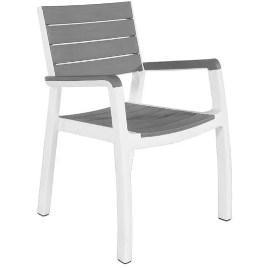 Keter POLTRONA HARMONY 59X60XH86CM BIANCA / GRIGIA CON D