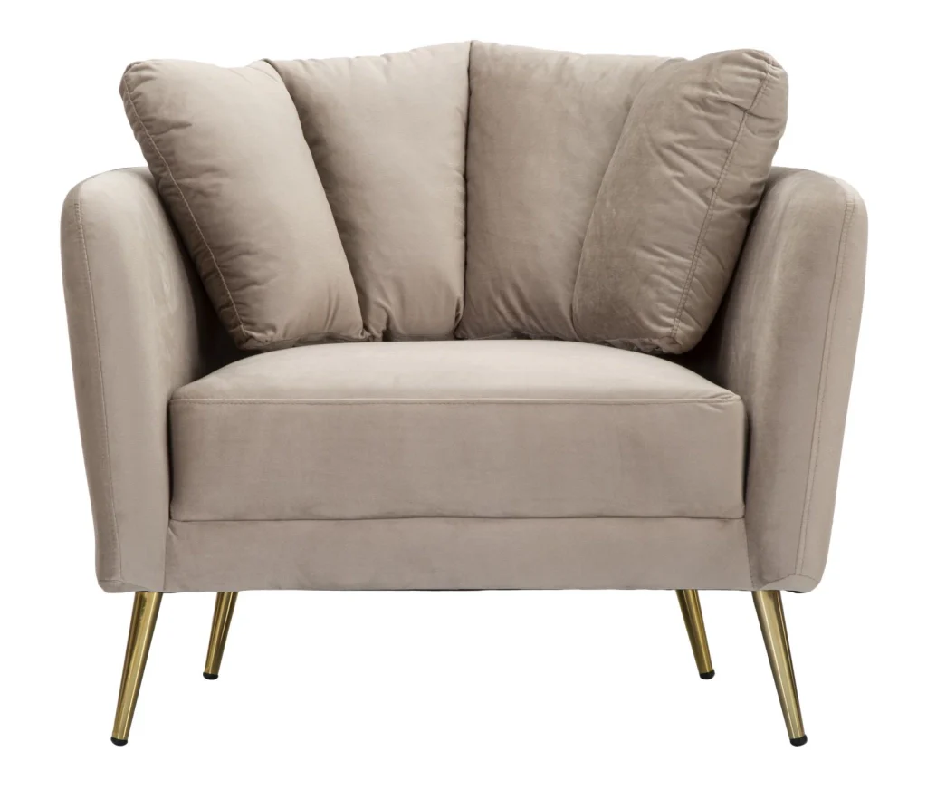 POLTRONA KIEV GRIGIA CM 88X77X74 - Image 2