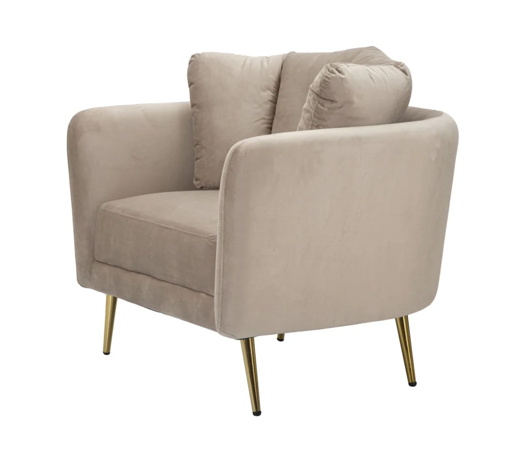 POLTRONA KIEV GRIGIA CM 88X77X74 - Image 3