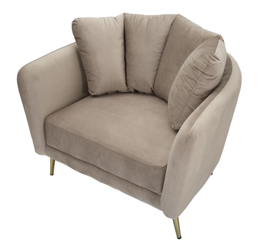 POLTRONA KIEV GRIGIA CM 88X77X74 - Image 4