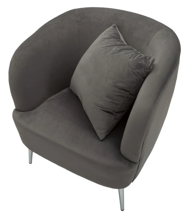 POLTRONA SILVERY C/CUSCINO CM 73X66X78 - Image 4