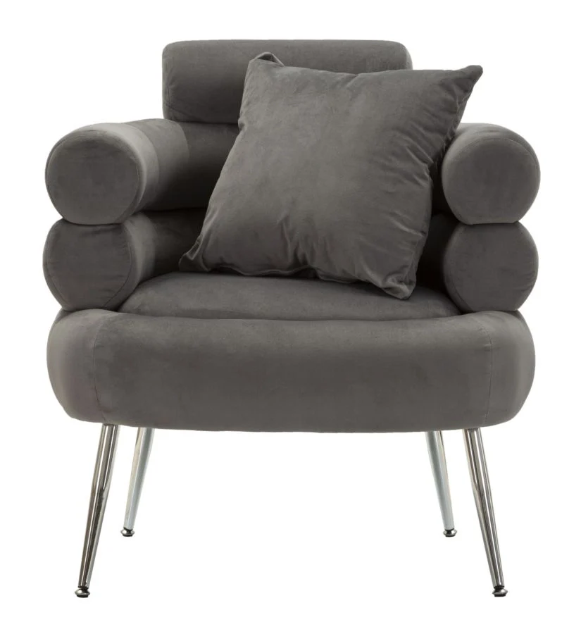 POLTRONA SILVERY PLUS C/CUSINO CM 78X68X85 - Image 2
