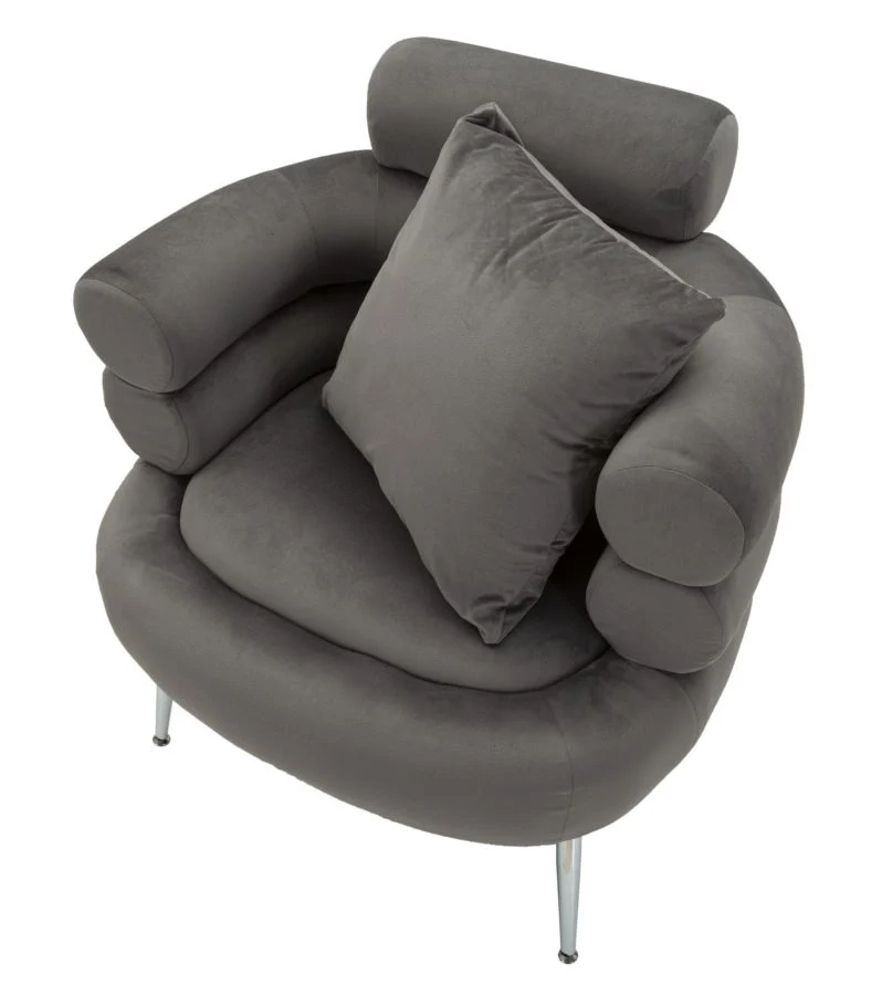 POLTRONA SILVERY PLUS C/CUSINO CM 78X68X85 - Image 4