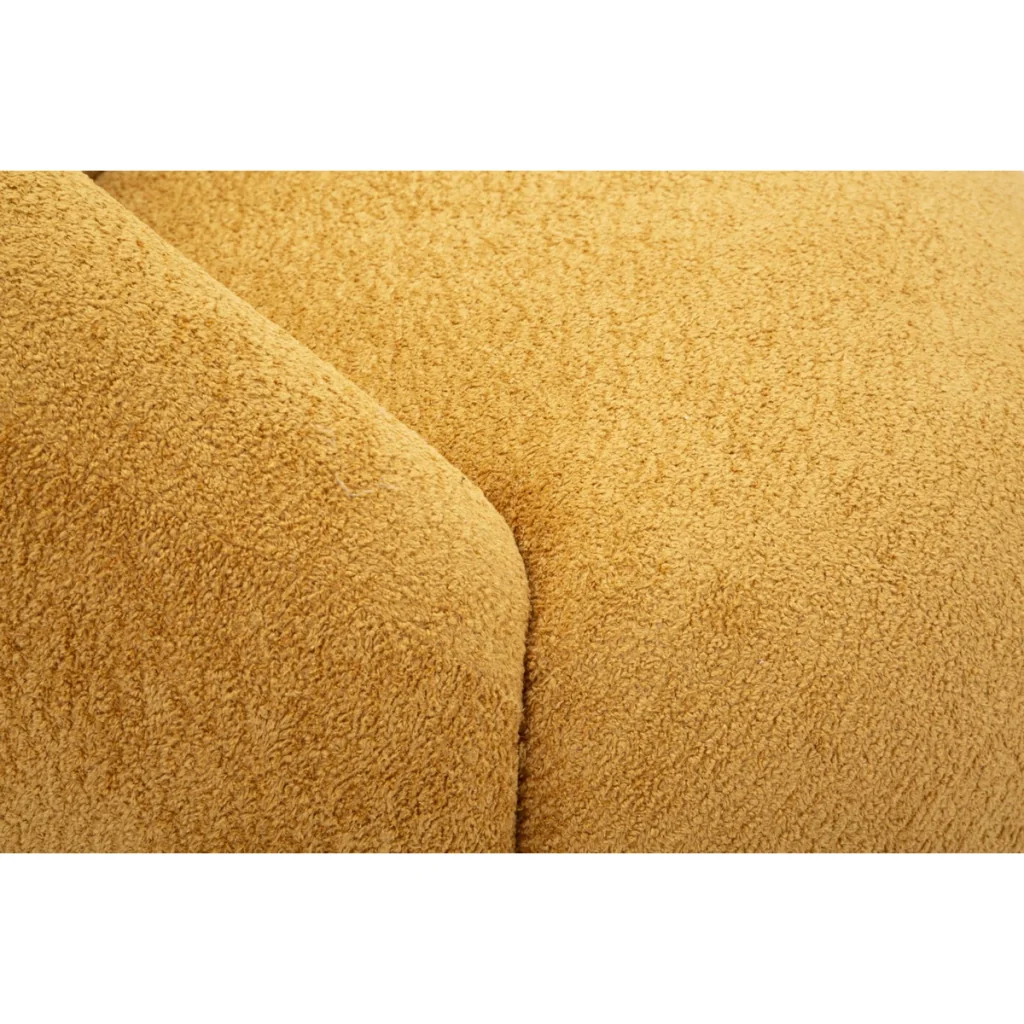 Poltrona VKH1063, Giallo, Spugna, 81x78x64 cm - Image 6