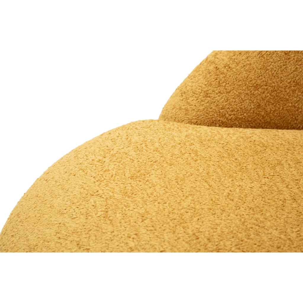 Poltrona VKH1063, Giallo, Spugna, 81x78x64 cm - Image 8