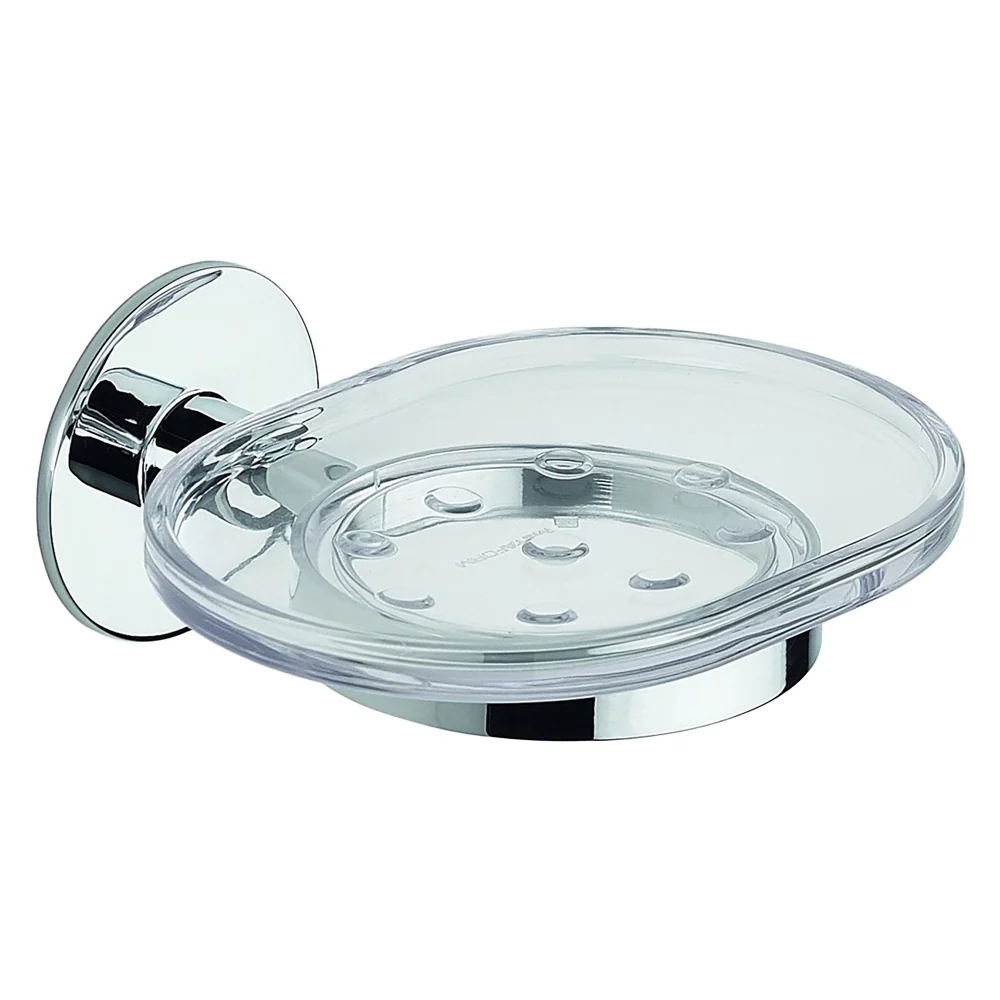 PORTA SAPONE SERIE 'WIND' cromo  - METAFORM