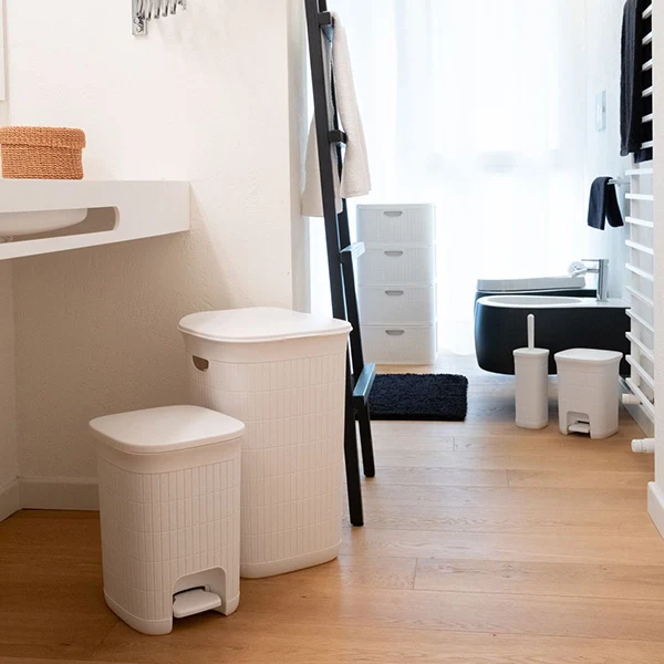 PORTABIANCHERIA 'DOMUS' dust white  - STEFANPLAST - Image 2