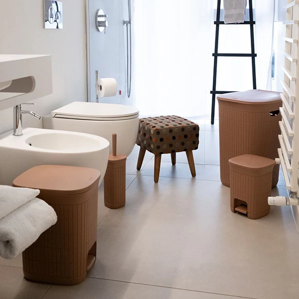 PORTABIANCHERIA 'DOMUS' mocha mousse  - STEFANPLAST - Image 2