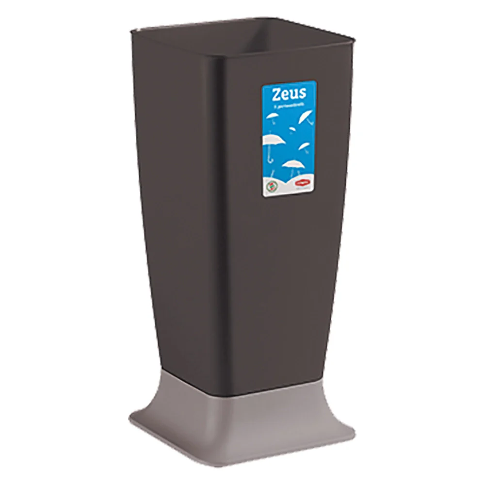 PORTAOMBRELLI 'ZEUS' bianco travertino-base tortora chiaro - STEFANPLAST