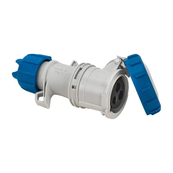PRESA VOLANTE INDUSTRIALE cablaggio a vite - mod.71140V  - FANTON