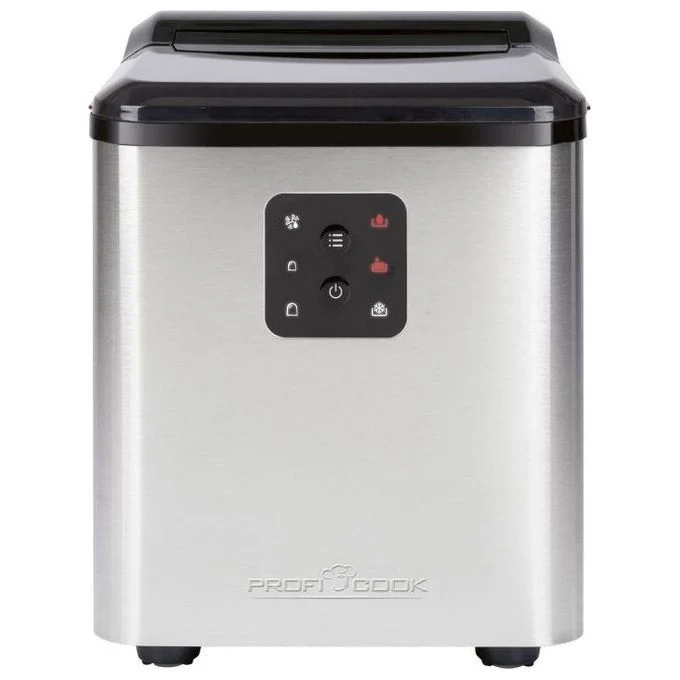 ProfiCook PC-EWB 1253 Macchina per la produzione di cubetti di ghiaccio integrata/indipendente 12 kg/24h 120 W Nero, Grigio