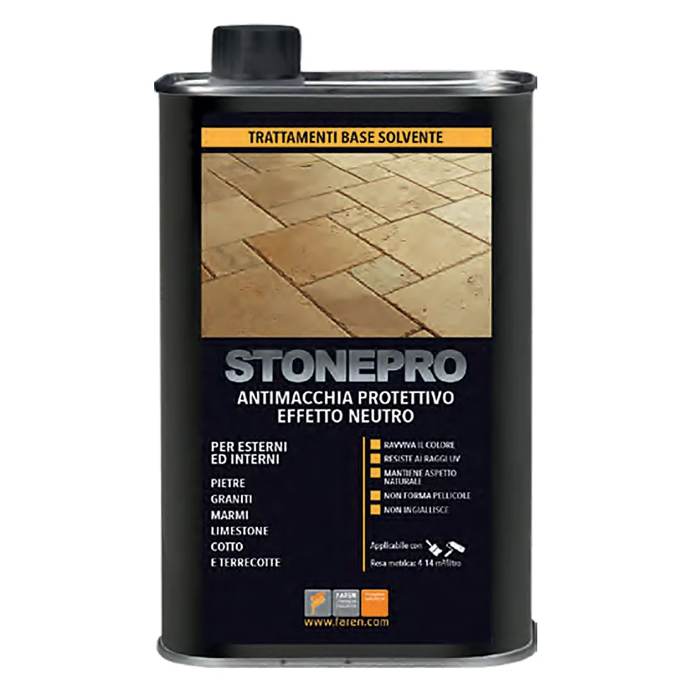 PROTETTIVO ANTIMACCHIA PER SUPERFICI 'STONEPRO'     lt. 1  - FAREN