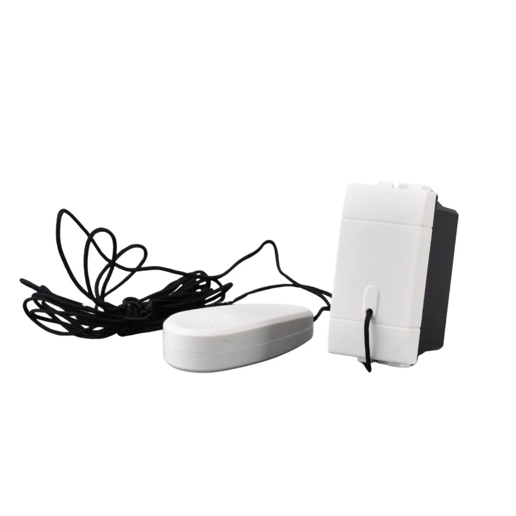 Pulsante Tirante Con Corda 1P 16A 220V MBL Bianco 1M Compatibile Bticino Living Light BLB1101