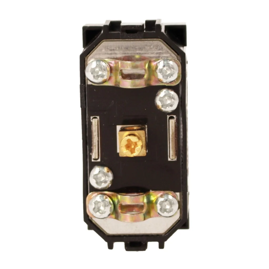 Pulsante Tirante Con Corda 1P 16A 220V MBL Nero 1M Compatibile Bticino Living International BLN1101