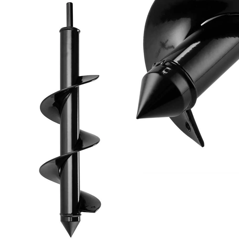 Punta Per Trivella Trapano Spirale da Giardino Diametro 8 cm Profondità di 16 cm - Image 9