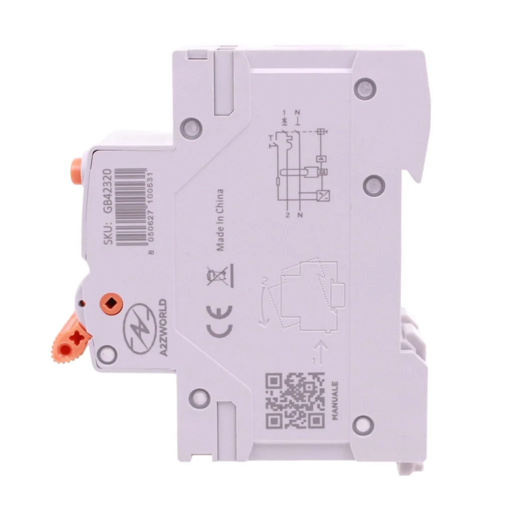 RCBO Interruttore Magnetotermico Differenziale Tipo B Curva C 1P+N 2M 6000A 30mA AC 230V IP20 Disponibili 16A 20A 25A 32A 40A (C20A) - Image 4
