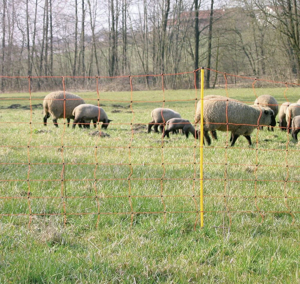 RETE ELETTRIFICABILE PER OVINI OVINET h cm. 108 lungh. mt. 50 con 14 paletti punta singola