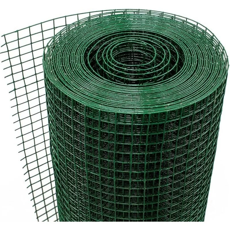 Rete Metallica Plasticata Verde 0,5X10M Per Recinzione Giardino - Image 3