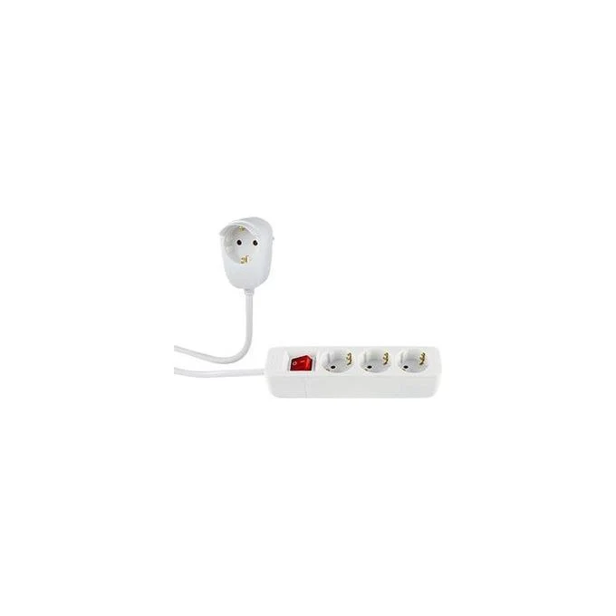 REV 0012395114 prolunghe e multiple 5 m 4 presa(e) AC Interno Bianco