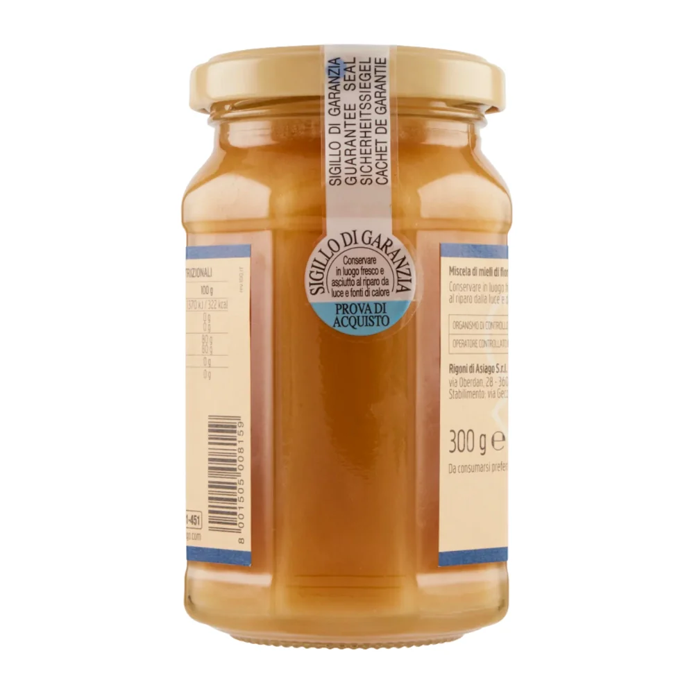 Rigoni di asiago mielbio miele italiano cremoso fiori vasetto vetro 300 grammi - Image 4