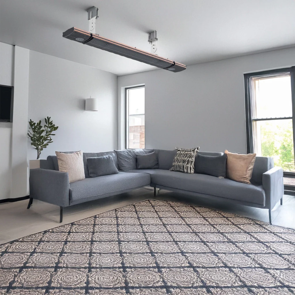 Mpc Cordoba1000wspeaker Nero Riscaldatore Infrarossi Con Bluetooth Nero Eleganza e Funzionalita In Un Design Moderno Scegli Qualita e Durabilita Acquista Ora Per Un Comfort Senza Pari - Image 5