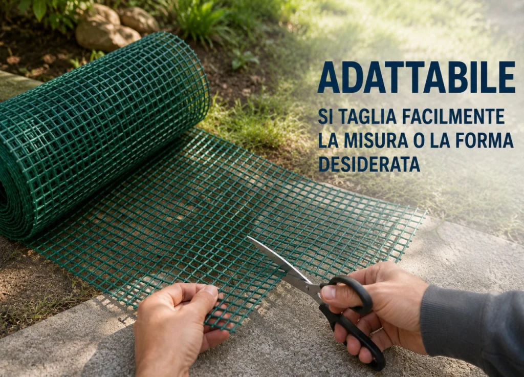 Rotolo Rete Metallica Outdoor Da Esterno Per Recinzioni Elettrosaldata Verde - 0.5x50mt-10x10mm - Verde - Image 3