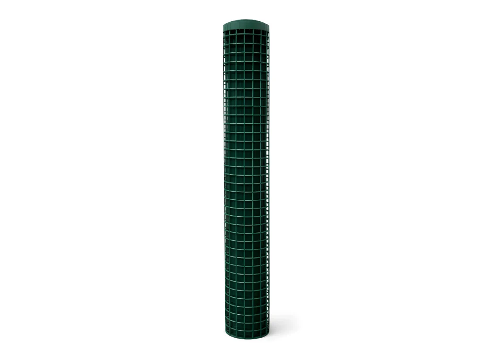 Rotolo Rete Metallica Outdoor Da Esterno Per Recinzioni Elettrosaldata Verde - 1x5mt-20x20mm - Verde