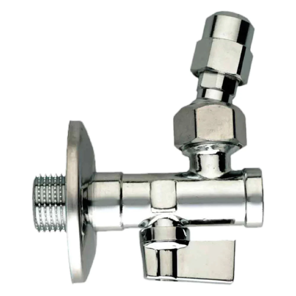 RUBINETTO SOTTOLAVABO A SNODO 1/2' x 1/2'- 5 pezzi  - MADE IN ITALY