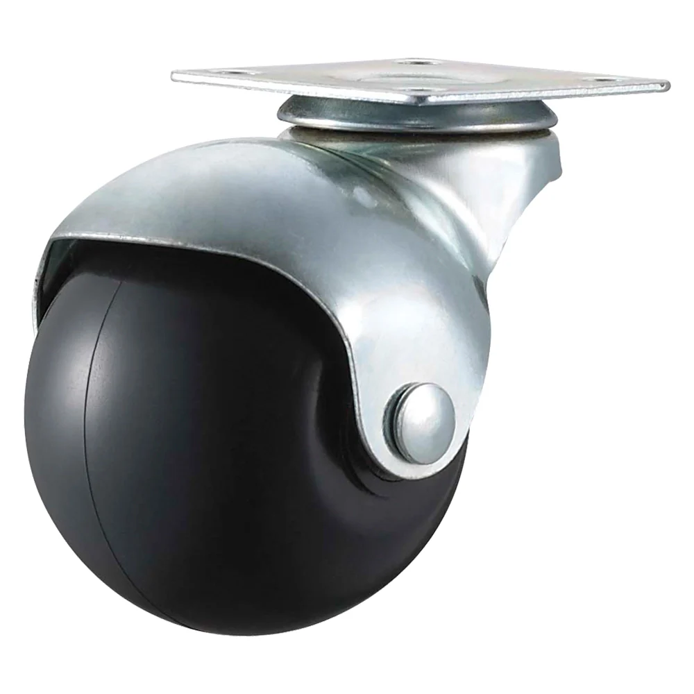RUOTA PER MOBILI ÃE¸ 40 - piastra mm 38 x 38 - capacitÃE kg 25 - pz 2.  - UNIKO