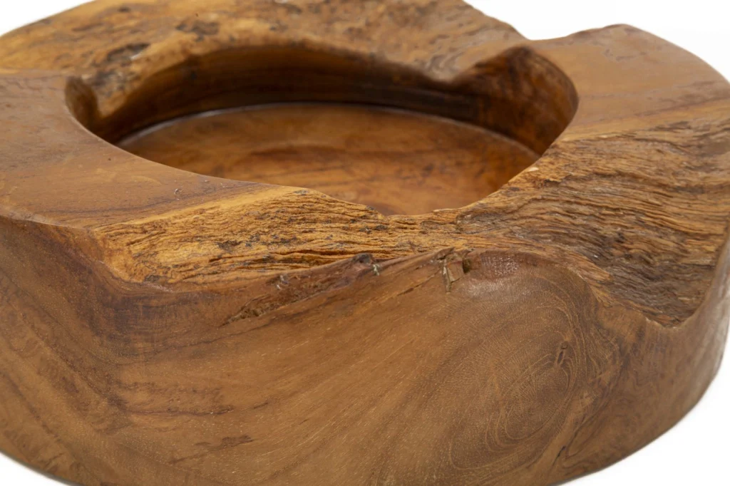 S/TASCHE ERUSI PLUS IN TEAK RIC.CM Ø 21X6 (PEZZI UNICI - NON RIP. IN SERIE) - Image 4