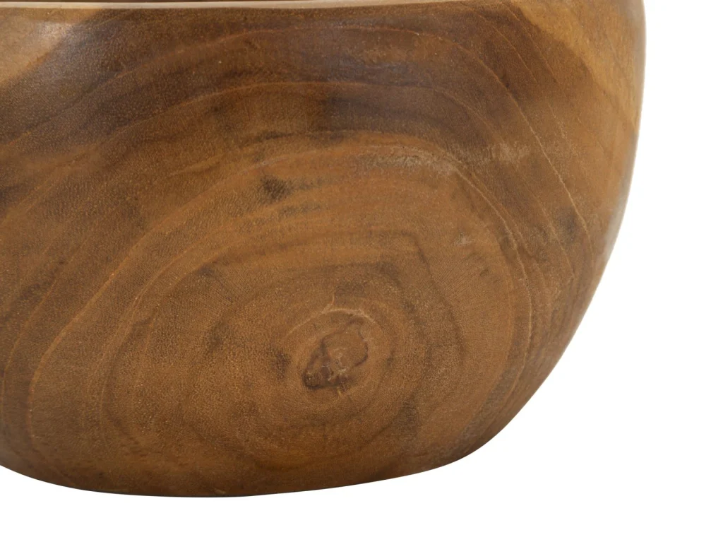 S/TASCHE ERUSI SIMPLE IN TEAK RIC.CM Ø15X9,5 (PEZZI UNICI-NON RIP.IN SERIE) - Image 4