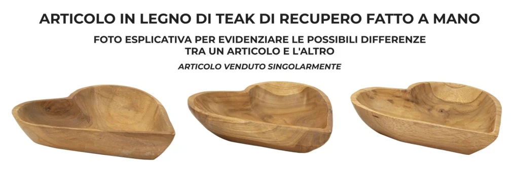 S/TASCHE KIHA IN TEAK RIC. CM 18X22X4,5  (PEZZI UNICI - NON RIP. IN SERIE) - Image 5