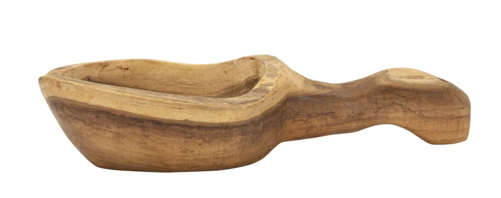 S/TASCHE SPOON IN TEAK RIC. CM 36X16X8 (PEZZI UNICI - NON RIP. IN SERIE) - Image 2