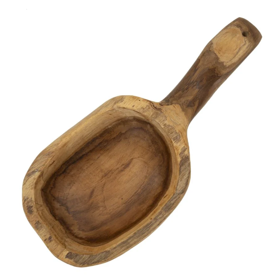 S/TASCHE SPOON IN TEAK RIC. CM 36X16X8 (PEZZI UNICI - NON RIP. IN SERIE) - Image 3