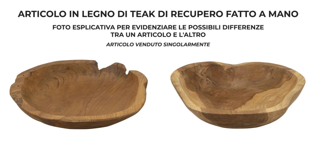 S/TASCHE TIPISAN IN TEAK RIC. CM 43X38X7 (PEZZI UNICI - NON RIP. IN SERIE) - Image 6