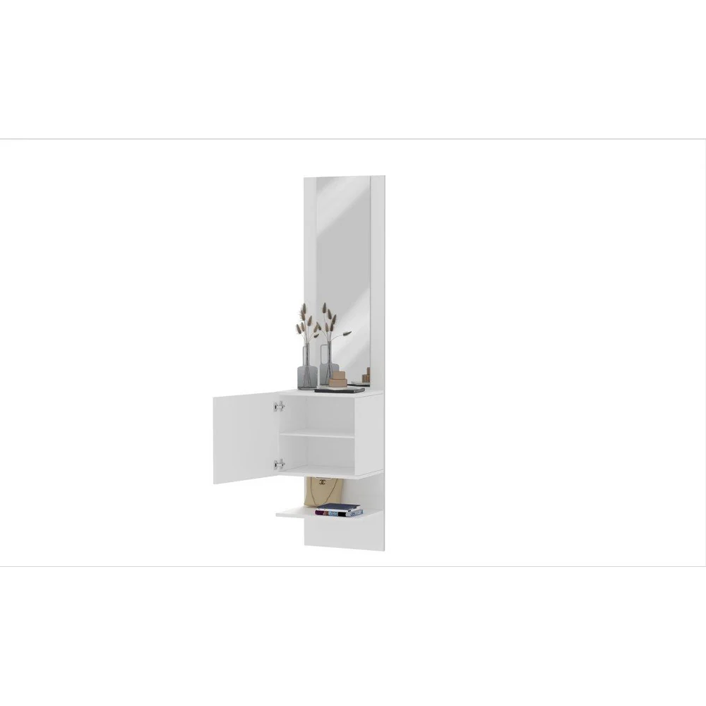 Mobile ingresso con Scarpiera e specchio 45x35x191cm - PHOENIX - Image 5