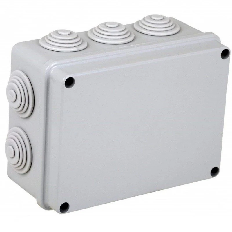 Scatola Di Derivazione Da Parete Con Passacavi Stagna IP55 120X80X50mm Coperchio Con Viti In Metallo - Image 2