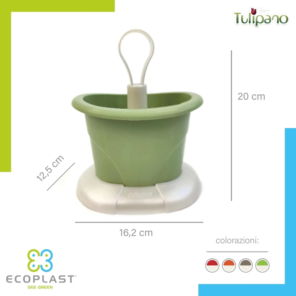 SCOLAPOSATE colore madreperla/verde  - ECOPLAST - Image 3
