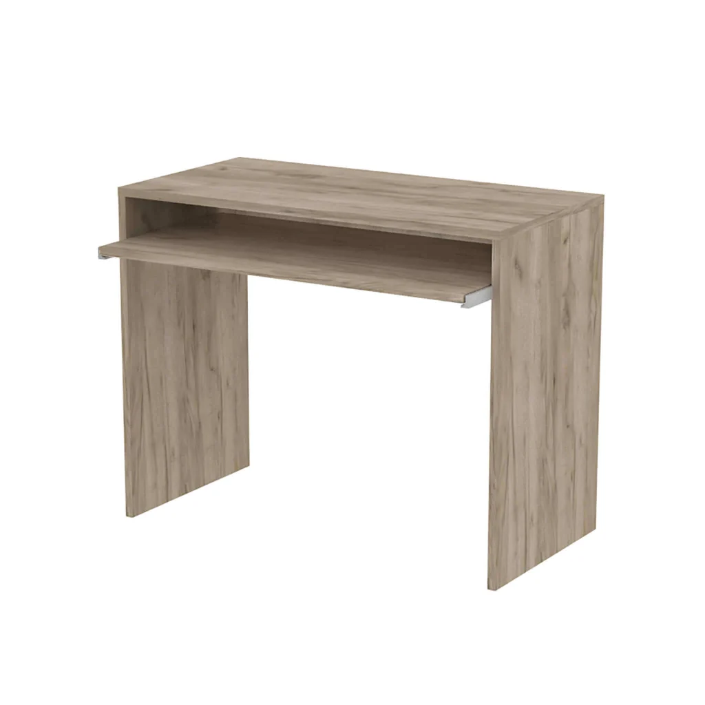 Scrivania con porta tastiera in Legno Composito cm 90x79x45 - ROD - Image 10