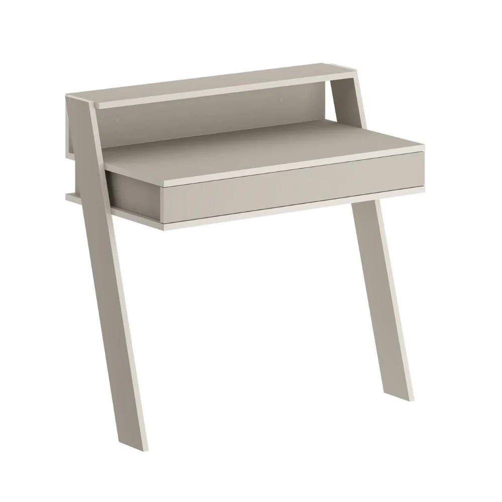 Scrivania da parete cashmere con cassetto Cowork 94 cm. - Image 5