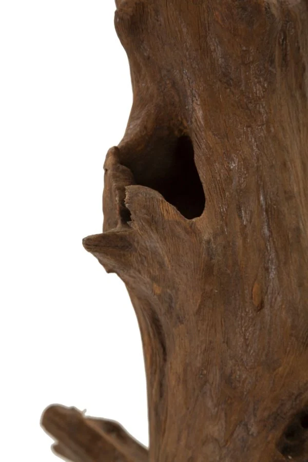 SCULTURA AKAR IN TEAK RICICLATO CM 23X27X64 (PEZZI UNICI - NON RIP. IN SERIE) - Image 4
