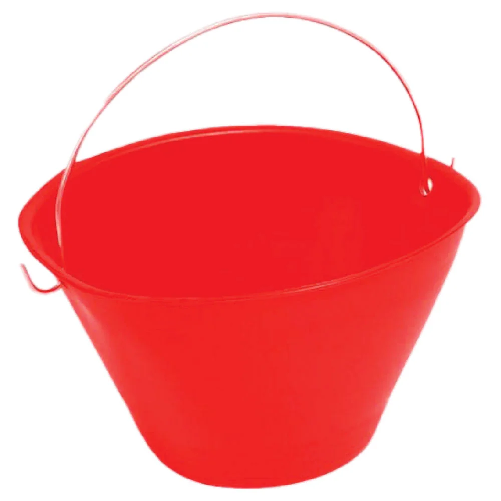 SECCHIO PER MURATORE 'EXTRA' rosso- 10 pezzi