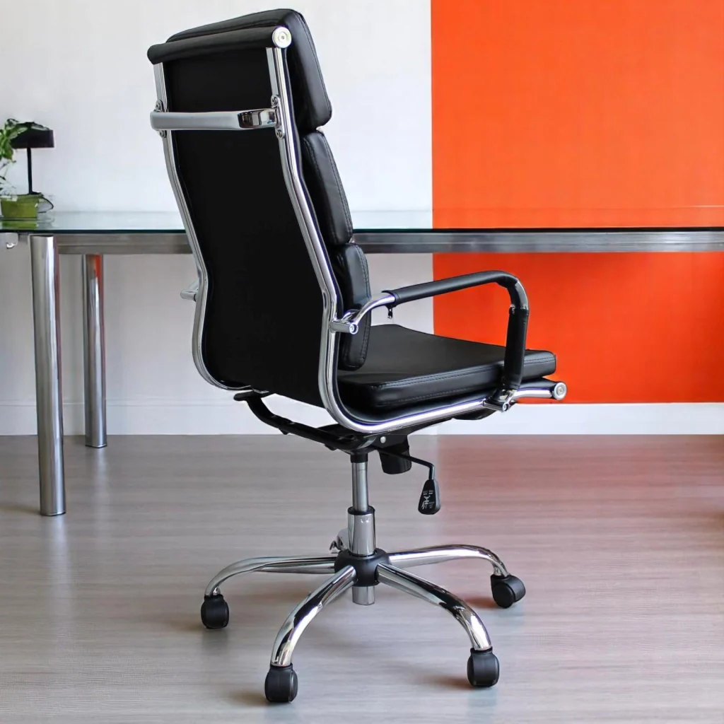 Sedia da Ufficio in Poliuretano cm 56x64x117 - JALEN - Image 3