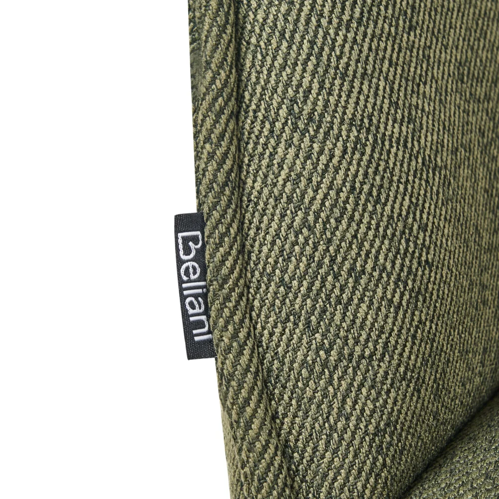 Sedia da ufficio in tessuto verde con struttura in metallo con funzione girevole e altezza regolabile Mobili da ufficio - Image 9